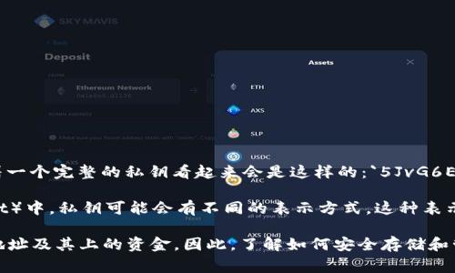 比特币钱包的私钥通常是由256位比特（即32个字节）组成的，表示为64位十六进制数字。这意味着一个完整的私钥看起来会是这样的：`5JvG6EdBa...`，其中“...”代表的是其余的字符。

需要注意的是，尽管它是由64位的字符组成，但在不同的形式（如WIF——Wallet Import Format）中，私钥可能会有不同的表示方式。这种表示形式通常不仅包括私钥本身，还包括一些额外的信息，如网络前缀和校验和，以保证私钥的有效性。

同时，确保私钥的安全性是至关重要的，因为任何人只要知道私钥，就可以控制与之对应的比特币地址及其上的资金。因此，了解如何安全存储和管理私钥是每个比特币用户必须掌握的基础知识。